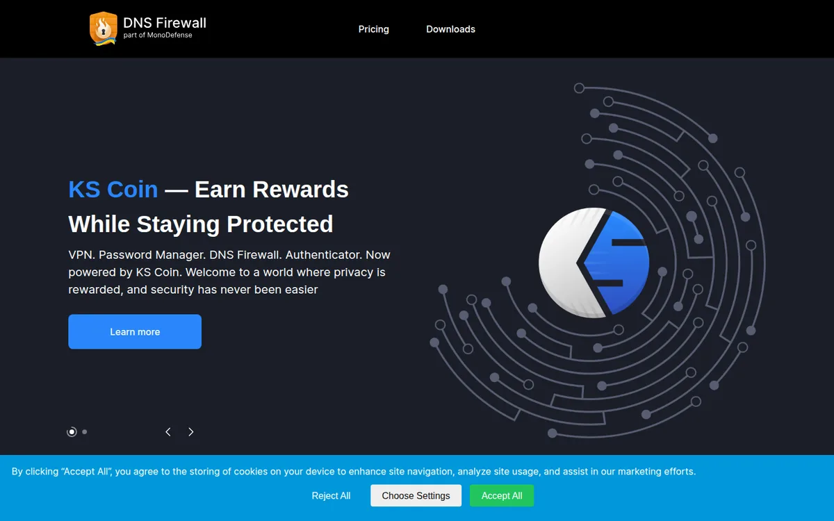 Screenshot: KeepSolid SmartDNS setup instructions
